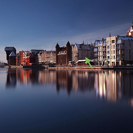 Gdansk Old Town River View Exteriér fotografie